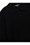 Long Sleeve Buttoned Polo Neck Knitwear Sweater - 5