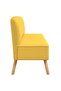 Sofa Fabric 117x55.5x77 cm Yellow - 2