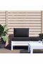 Pallet Cushions 2 pcs Black Oxford Fabric