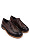 Men's Genuine Leather Brown Casual Shoes - 2