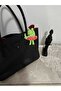 Bag Charm/ Frog Princess Amigurumi Bag Charm/ Hand Knitted - 2