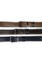Genuine Leather Double-Sided 3.5 cm Men's Belt - 3 Pieces Black-Tan, Black-Brown, Black-Navy Blue) - 6