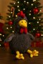 Plush Spotted Rooster Chicken 40 cm Toy Chicken Plush with Sound Öter New Year Birthday Gift Plush - 3