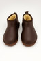Women's Dark Bitter Brown Fur-Lined Waterproof Faylon Rain Boots Byndumfay02 - 5