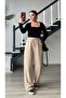 Black Square Neck Blouse - 5