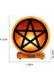 Himalayan Salt Lamp - Star of David Sign GH-CSL-051 - 4