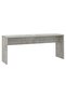 3 Piece Dining Set Concrete Grey Engineered Wood - 7