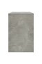 3 Piece Dining Set Concrete Grey Engineered Wood - 6