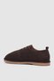 Viore Genuine Leather Front Line Detailed Lace-Up Women's Shoes - Brown Suede - 4
