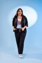 122142 Women's Plus Size Zippered Tracksuit Set Black