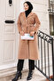 Tay Feather Coat E9154 Camel - 4