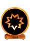 Himalayan Salt Lamp - 9 Pointed Star/Non-Angle Gh-Csl-054 - 2