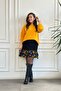 Flannel Skirt with Hem - 3