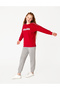 Girl Waitress Three-Piece Pajama Set Winter