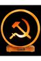 Himalayan Salt Lamp - Hammer & Sickle GH-CSL-059 - 2