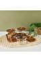 Round 4-Piece Glass Jar Set with Wooden Tray