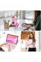 Keyboard Case for iPad Pro 11-inch (M5/M4) – Detachable Bluetooth Keyboard, Light Pink - 6