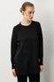 Reglan Kol Basic Triko Tunik-SİYAH