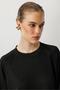 Reglan Kol Basic Triko Tunik-SİYAH - 2