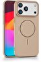 Luxury Magnetic Silicone Case for iPhone Series — Brown (iPhone 17 Pro) - 3