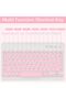 Keyboard Case for iPad Pro 11-inch (M5/M4) – Detachable Bluetooth Keyboard, Light Pink - 7