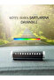 Universal In-Car Aluminum Replaceable Flip-Up Parking Phone Number Plate Black - 5