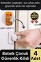 Special Design Refrigerator Drawer Window Cabinet Fixer Baby Child Protector Safety Lock 4 Pieces