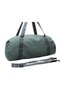 Water Resistant Gray Color Sports Gym Travel and Fitness Bag - 3