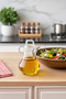 Pbt-570 Acrylic Oil Bottle with Lid, Oil Container, Oil Pot, 80 ml