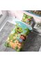 Green Dino Adventure Children's Bedding Set (Without Sheets)