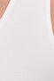 Men's super Slim Fit extra slim fit elastic white tank top corset - 7