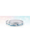1 cm White and Blue Welcome Baby Satin Ribbon 10 Meters - 2