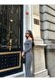 Madonna Yaka Corded Fabric Ribbed Knit Double Set - İ Flared Lt Top Set - 6