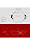 Cast Iron Round Multi-Purpose Saucepan New Heritage Series Diameter (Ø) 28Cm.-Claret Red - 5