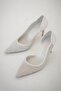 Moly Heeled Stone Evening Dress Shoes - 4