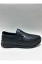Genuine Leather Bone Protrusion Featured Laceless Orthopedic Anatomic Walking Men's Shoes