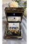 Triple Drop Gold Steel Style Earrings - 5