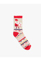 Towel New Year Themed Socket Socks