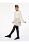 Elastic Waist Layered Detailed Pleated Skirt - 2