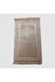 Velvet Islamic Prayer Mat – Pink Floral Elegance - 2