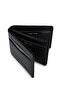 Men's Genuine Leather Black Caviar Wallet - 4