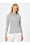 Black Striped Women's T-Shirt 4WPK10006UK - 3