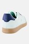 Women Brand Logo Lace Up Casual Shoes, Mint Green - 4