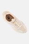 Women Lace Up Casual Shoes, Beige - 2