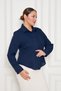 Women's Classic Secret Placket Slim Fit Pen Shirt - All Size Options - 2