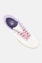 Women Brand Logo Lace Up Casual Shoes, White - 3