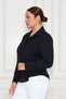 Women's Classic Secret Placket Slim Fit Pen Shirt - All Size Options - 3