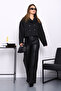 Anthracite Short Buttoned Cashmere Jacket - 2