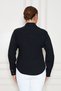 Women's Classic Secret Placket Slim Fit Pen Shirt - All Size Options - 6