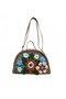 Crochet Knitted Flower Detailed Shoulder Bag, Handmade Custom Design Bag - 4